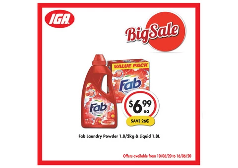 Grocery item For Sale IGA Ravenswood