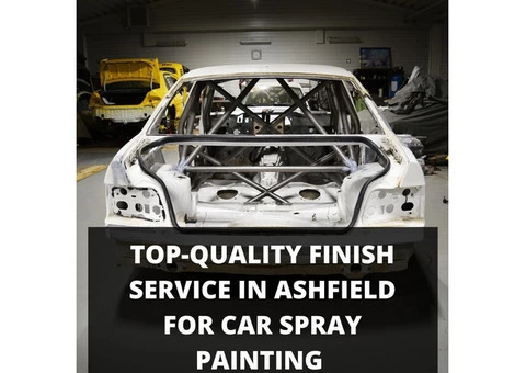 Top-Quality Finish Service in Ashfield for Car Spray Painting