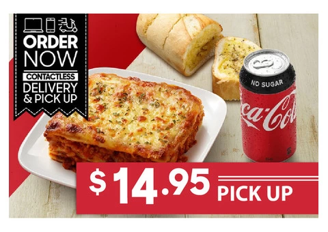 Pasta Meal Deal For Sale Pizza hut Orange