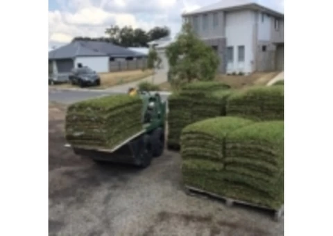 Turfing & Turf Preparation Services - Rogers Little Loaders. - 4/8