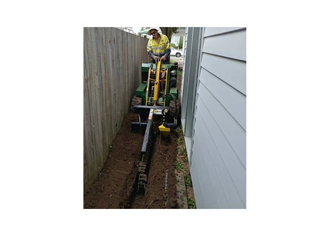 Trenching Services - Rogers Little Loaders. - 2/5