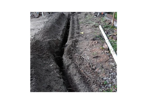 Trenching Services - Rogers Little Loaders. - 3/5