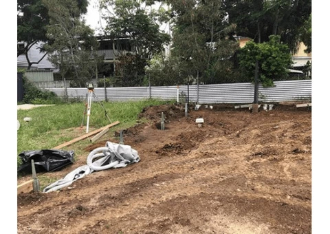 Full irrigation System Installation - Rogers Little Loaders. - 6/8