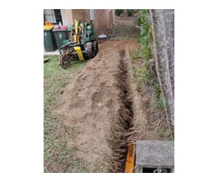 Electrical Cable Trenching Services - Rogers Little Loaders.