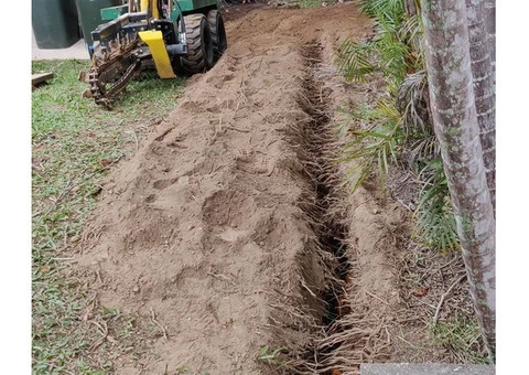 Electrical Cable Trenching Services - Rogers Little Loaders. - 2/2