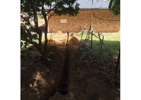 House Drainage Routing Services - Rogers Little Loaders. - 5/7