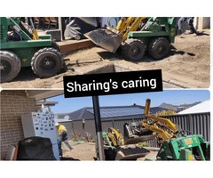 Kanga and Bucket Services - Rogers Little Loaders.