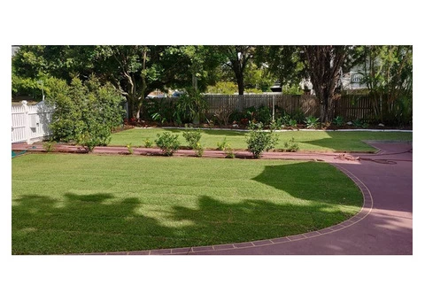 Lawn Front ReTurfing Services - Rogers Little Loaders. - 1/6