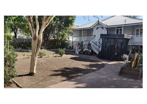 Lawn Front ReTurfing Services - Rogers Little Loaders. - 3/6