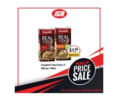 Grocery item For Sale IGA Ravenswood