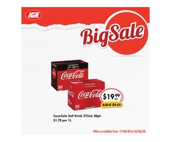 Grocery item For Sale IGA Ravenswood