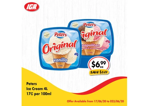 Grocery item For Sale IGA Ravenswood