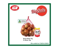 Grocery item For Sale IGA Ravenswood