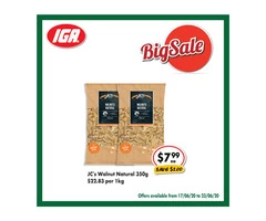 Grocery item For Sale IGA Ravenswood