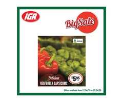 Grocery item For Sale IGA Ravenswood