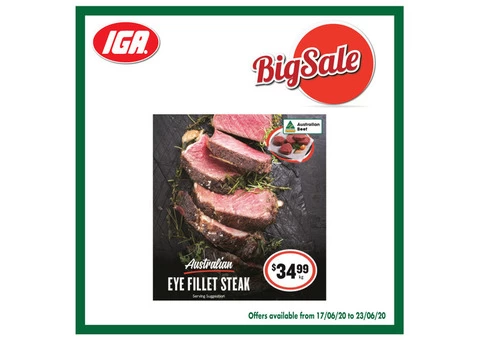Grocery item For Sale IGA Ravenswood