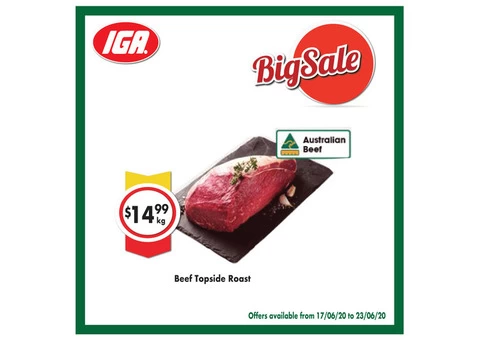 Grocery item For Sale IGA Ravenswood