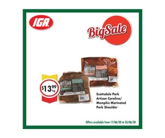 Grocery item For Sale IGA Ravenswood