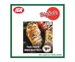 Grocery item For Sale IGA Ravenswood