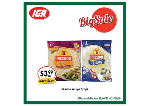 Grocery item For Sale IGA Ravenswood