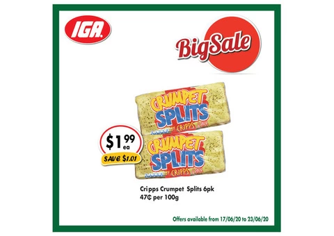 Grocery item For Sale IGA Ravenswood