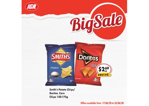 Grocery item For Sale IGA Ravenswood