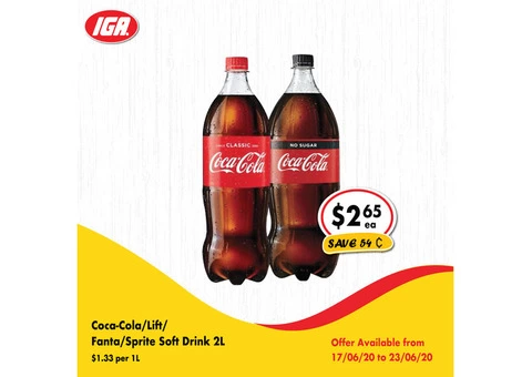 Grocery item For Sale IGA Ravenswood