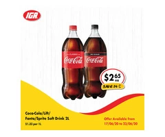 Grocery item For Sale IGA Ravenswood