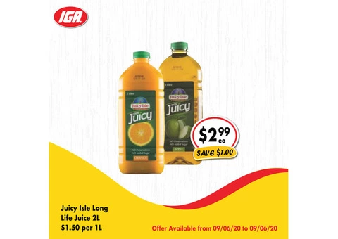 Grocery item For Sale IGA Ravenswood