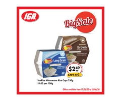 Grocery item For Sale IGA Ravenswood