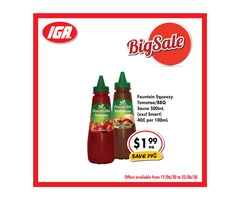 Grocery item For Sale IGA Ravenswood