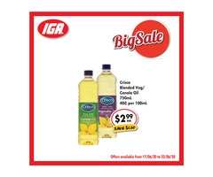 Grocery item For Sale IGA Ravenswood