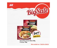Grocery item For Sale IGA Ravenswood