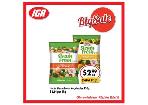 Grocery item For Sale IGA Ravenswood