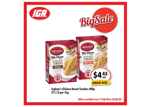 Grocery item For Sale IGA Ravenswood