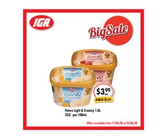 Grocery item For Sale IGA Ravenswood