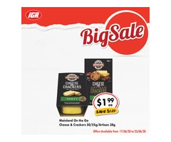 Grocery item For Sale IGA Ravenswood