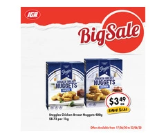 Grocery item For Sale IGA Ravenswood