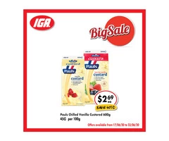 Grocery item For Sale IGA Ravenswood