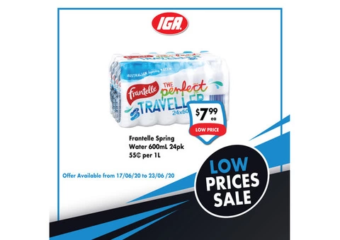 Grocery item For Sale IGA Ravenswood