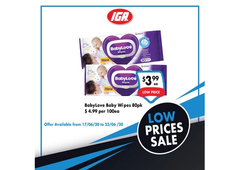 Grocery item For Sale IGA Ravenswood