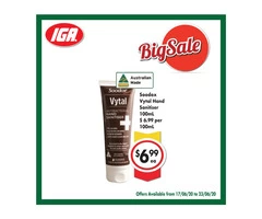 Grocery item For Sale IGA Ravenswood