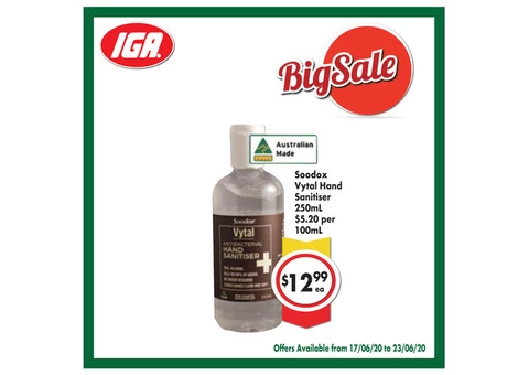 Grocery item For Sale IGA Ravenswood