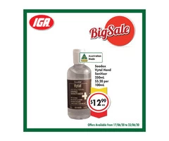 Grocery item For Sale IGA Ravenswood