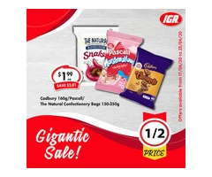 Grocery item For Sale IGA Ravenswood