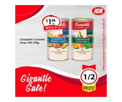 Grocery item For Sale IGA Ravenswood