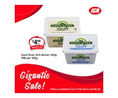 Grocery item For Sale IGA Ravenswood