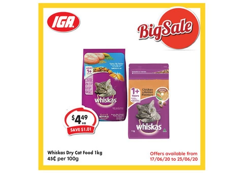 Grocery item For Sale IGA Ravenswood