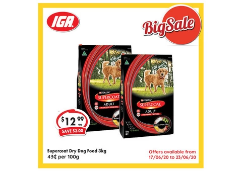 Grocery item For Sale IGA Ravenswood