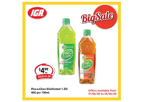 Grocery item For Sale IGA Ravenswood